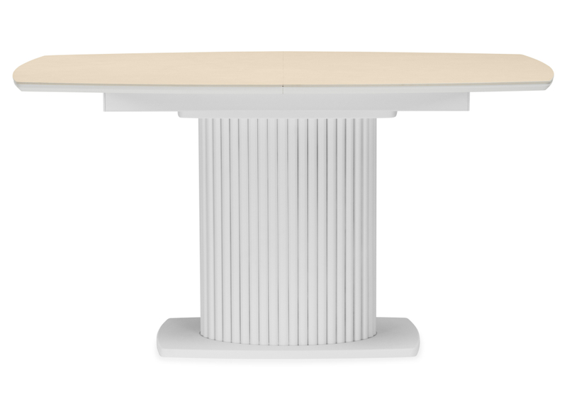 Керамический стол, Фестер 140(180)х80 okara light yellow / белый