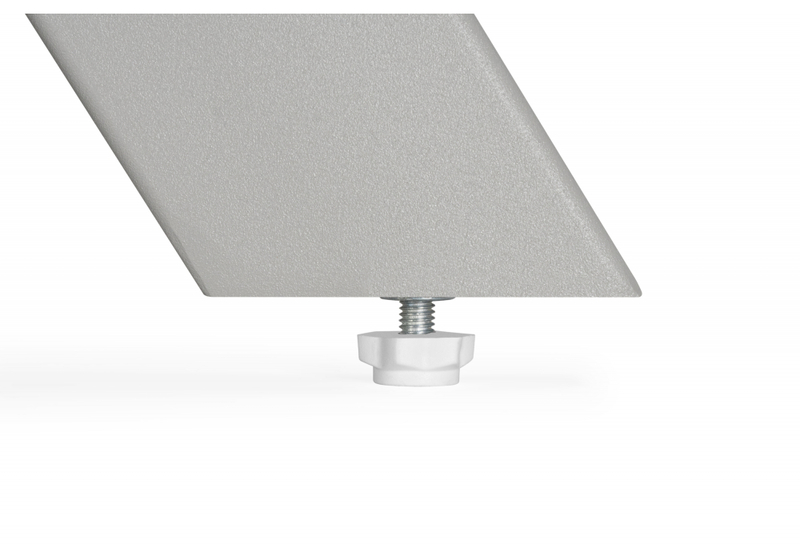 Керамический стол, Вилли 140(200)х80 белый мрамор snow white / серый