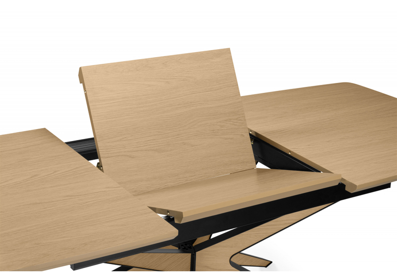 Стол деревянный, Roxy 160(220)x90 светлый дуб