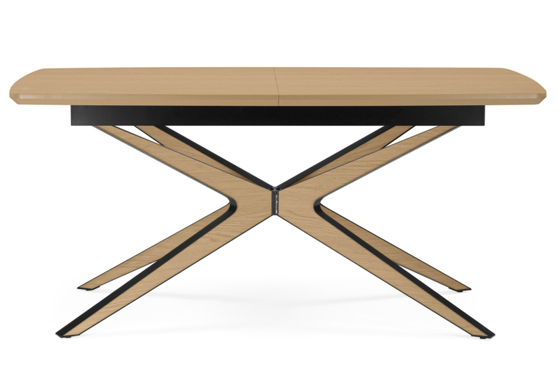 Стол деревянный, Roxy 160(220)x90 светлый дуб