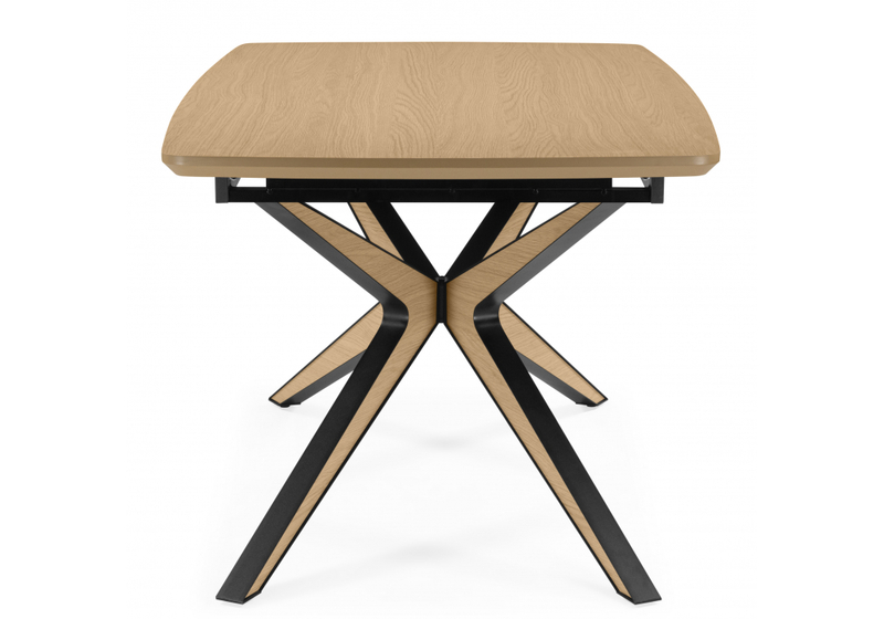 Стол деревянный, Roxy 160(220)x90 светлый дуб