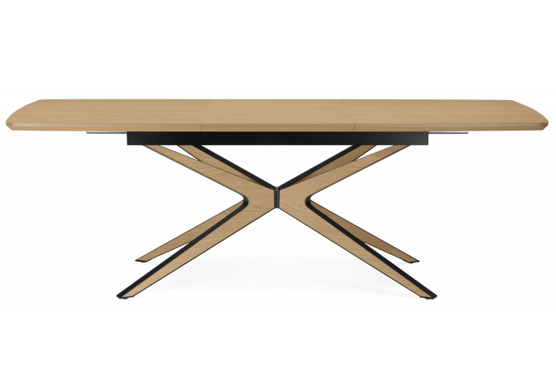 Стол деревянный, Roxy 160(220)x90 светлый дуб