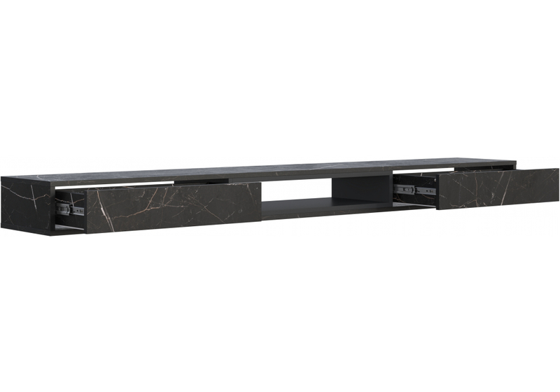 ТВ-тумба, Делора 2,0 м файерстоун / черный