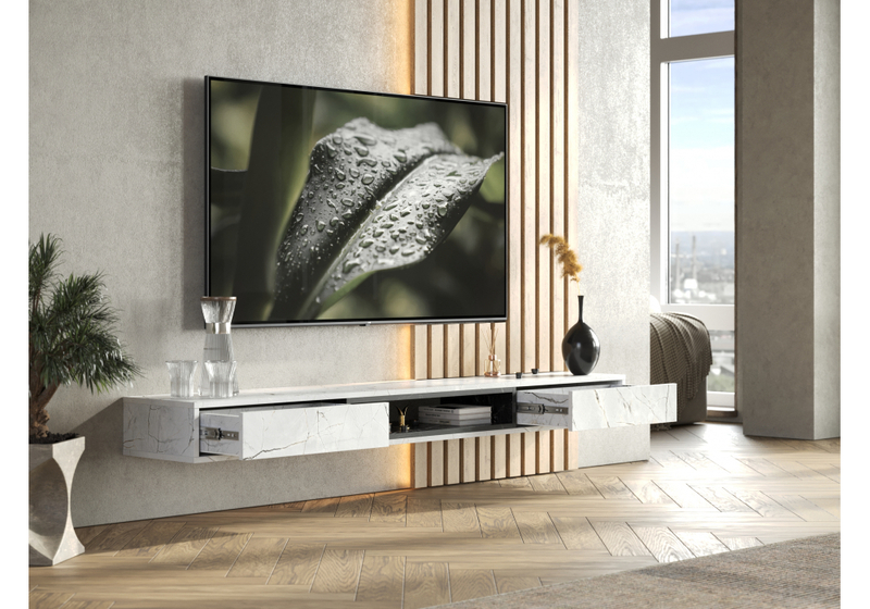 ТВ-тумба, Делора 1,8 м оникс / файерстоун