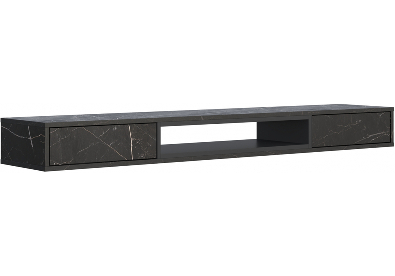 ТВ-тумба, Делора 1,6 м файерстоун / черный
