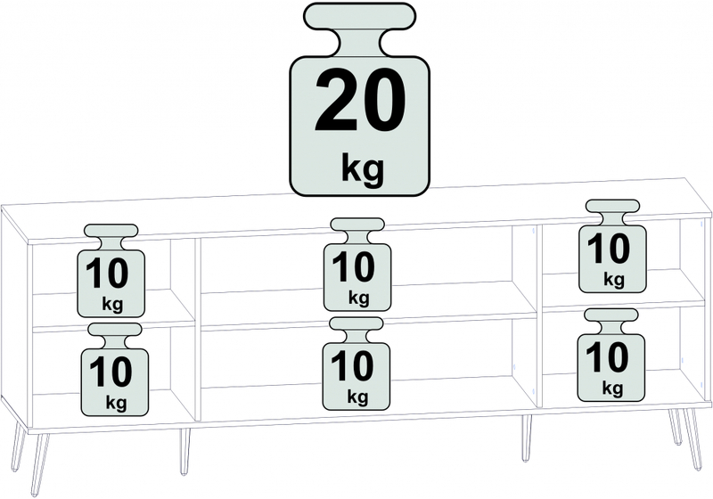 ТВ-тумба, Арден кашемир