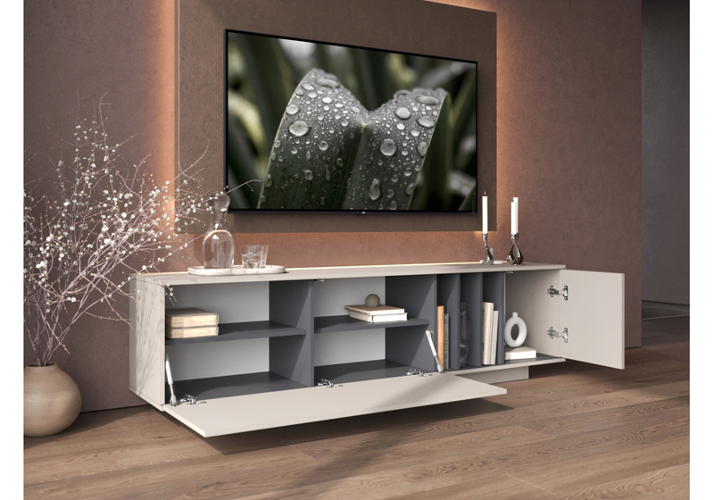 ТВ-тумба, Ильсана кашемир / графит