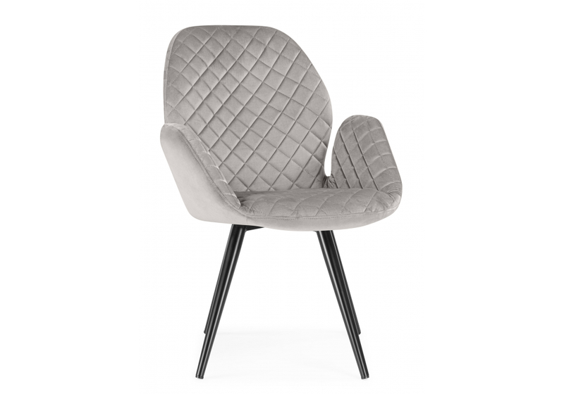 Стул, Муат поворотное confetti silver / черный