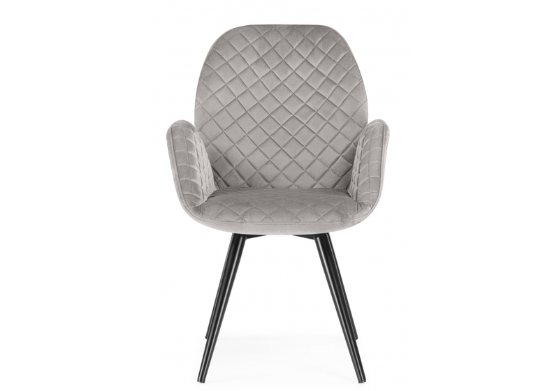 Стул, Муат поворотное confetti silver / черный