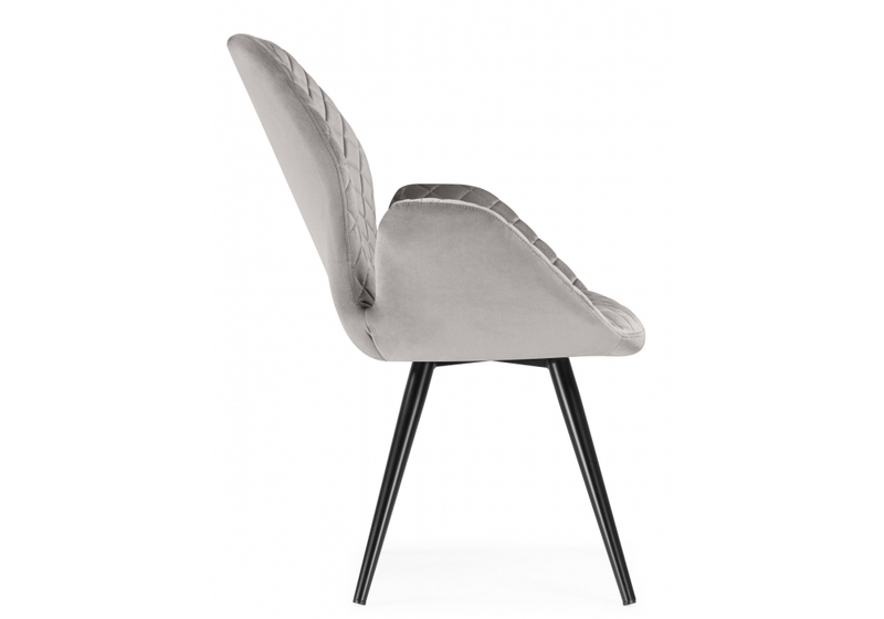 Стул, Муат поворотное confetti silver / черный