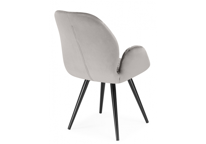 Стул, Муат поворотное confetti silver / черный