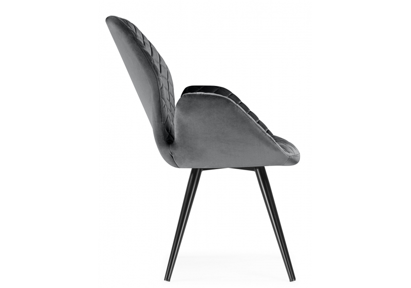 Стул, Муат поворотное графитовый / черный