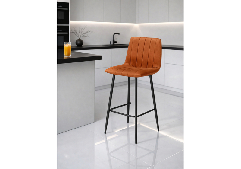 Барный стул, Дани Мини терракотовый (zd 432) / черный np