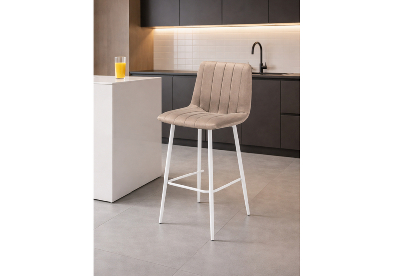 Барный стул, Дани Мини бежевый (zd 210) / белый np