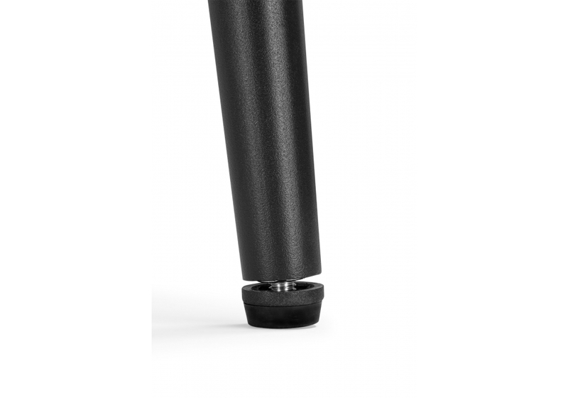 Стул на металлокаркасе, Lisbon серый / черный