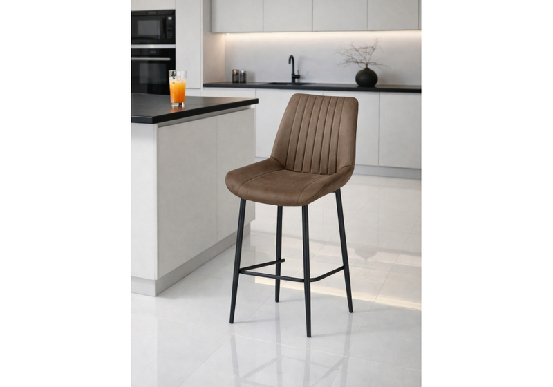 Барный стул, Седа коричневый (zd 233) / черный np