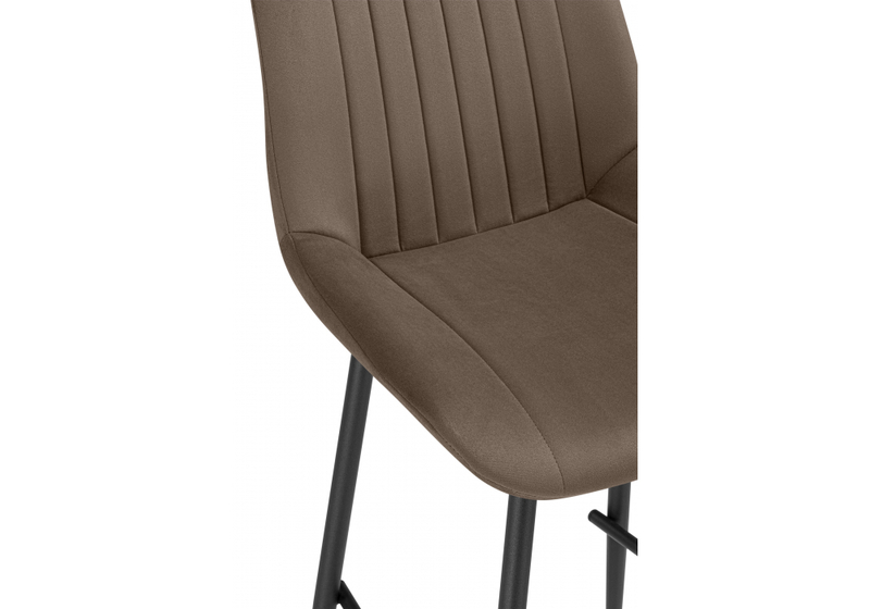 Барный стул, Седа коричневый (zd 233) / черный np