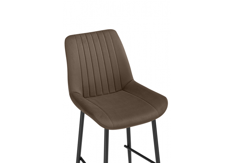 Барный стул, Седа коричневый (zd 233) / черный np