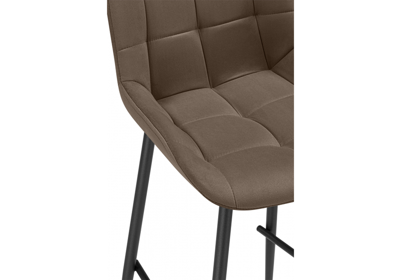 Барный стул, Челси коричневый (zd 233) / черный np