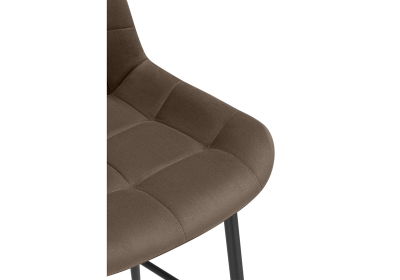 Барный стул, Челси коричневый (zd 233) / черный np