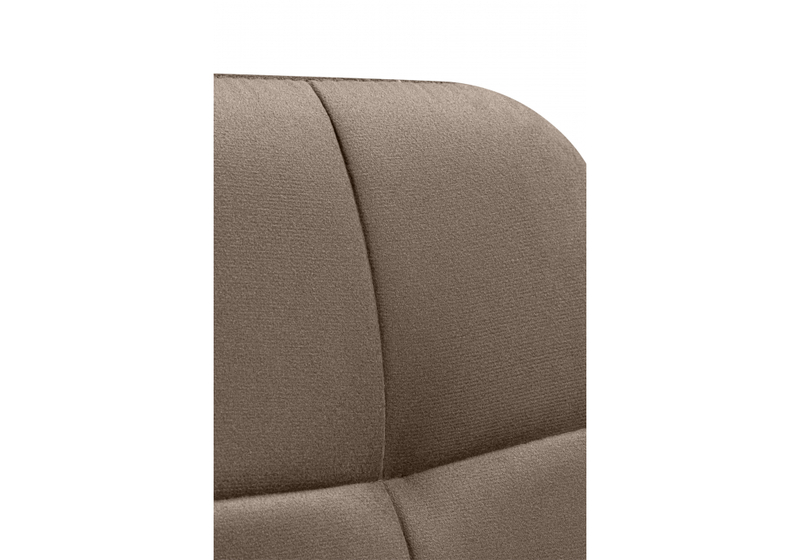 Стул на металлокаркасе, Чилли коричневый / черный