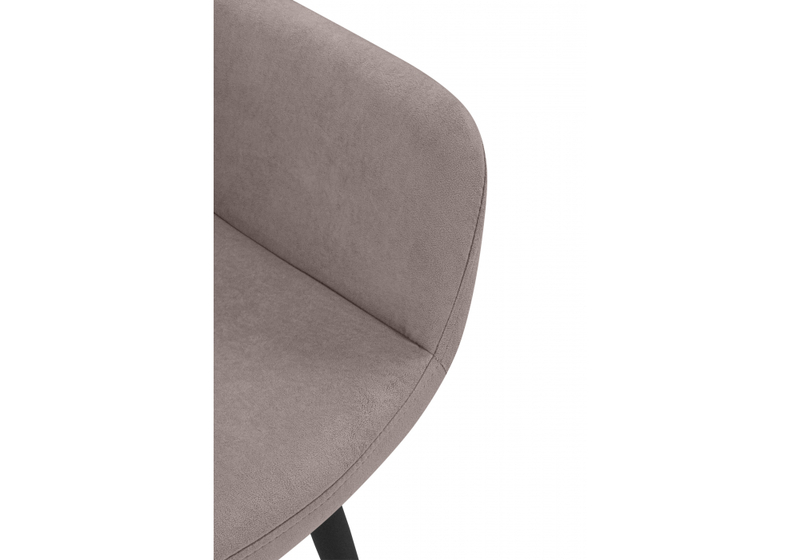 Стул на металлокаркасе, Флюид латте (zd (290) / черный