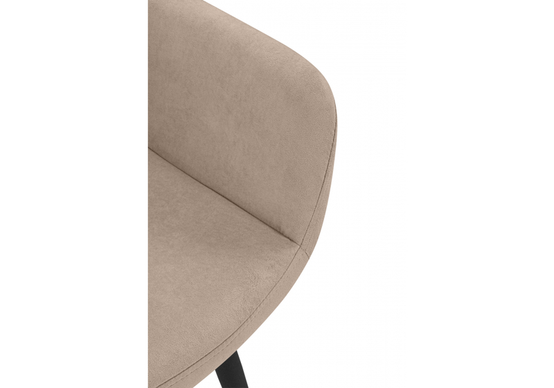 Стул на металлокаркасе, Флюид бежевый (zd 210) / черный