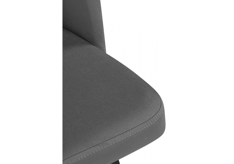 Стул на металлокаркасе, Курбис темно-серый (zd 995) / черный