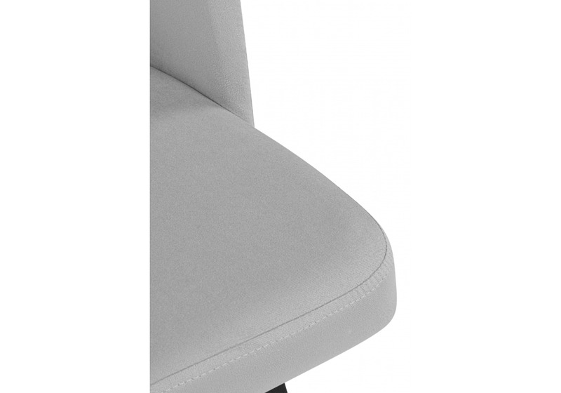 Стул на металлокаркасе, Курбис светло-серый (zd 960) / черный