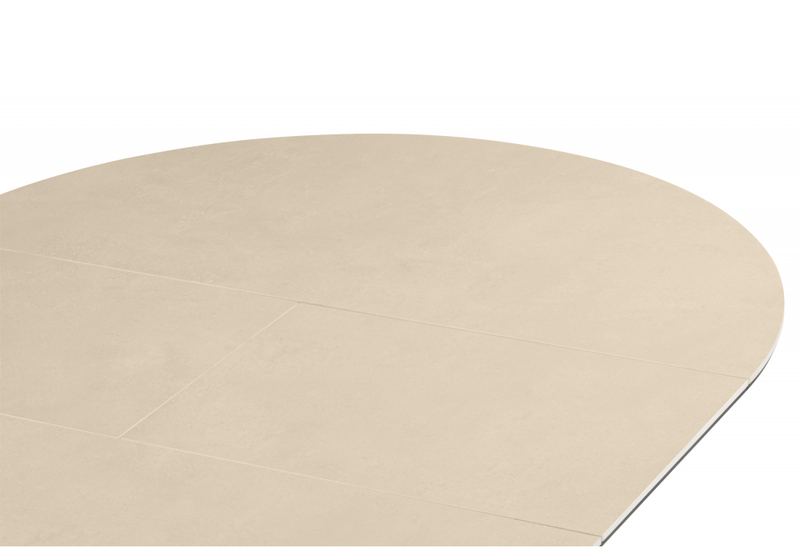 Керамический стол, Трейси 90 okara light yellow / черный