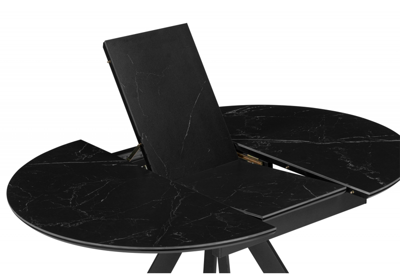 Керамический стол, Трейси 90 shakespeare black / черный