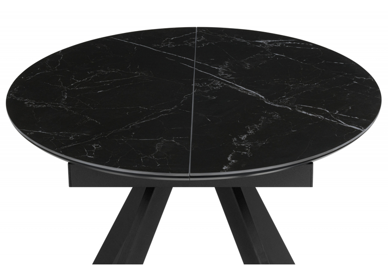 Керамический стол, Трейси 90 shakespeare black / черный