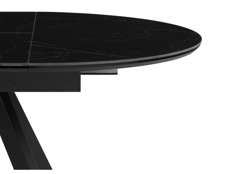 Керамический стол, Трейси 90 shakespeare black / черный