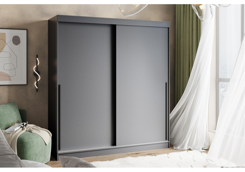 Шкаф, Айвор 2,0 м графит