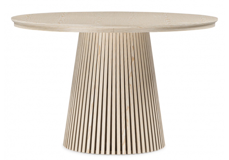 Стол деревянный, Mersin 120(200)x120 шпон дуба / бук