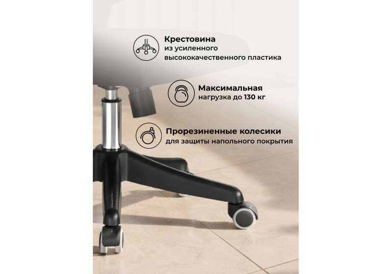 Офисное кресло, Sprut сетка черный