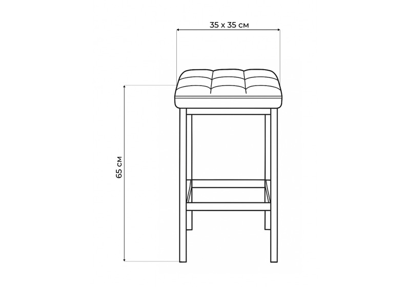 Барный стул, Лофт серый (катания сильвер) / черный