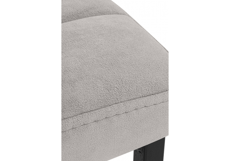 Барный стул, Лофт серый (катания сильвер) / черный