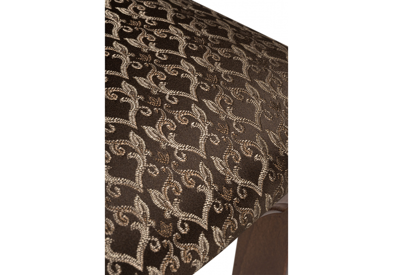 Стул деревянный, Эмилин бежевый тк. М14 (Т56) / вишня