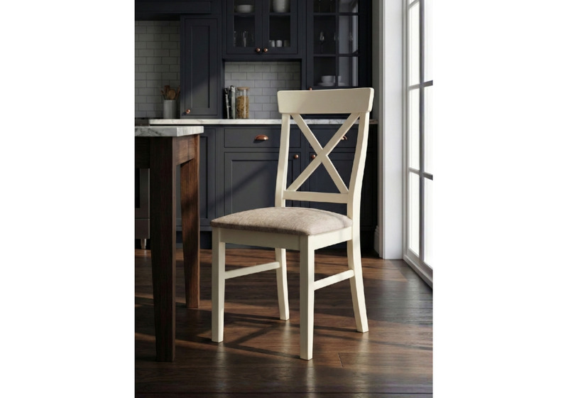 Стул деревянный, Калатея аnabelle 02 / слоновая кость