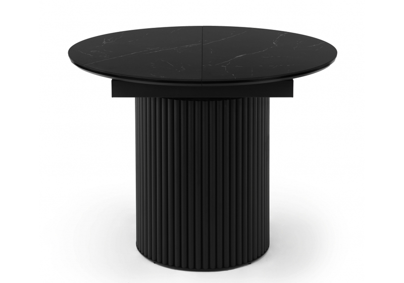 Керамический стол, Стивен 100(140) shakespeare black / черный