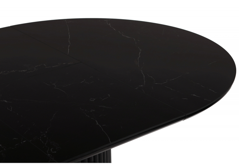 Керамический стол, Стивен 100(140) shakespeare black / черный