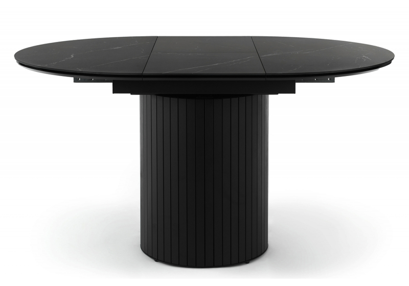 Керамический стол, Лорен 100(140) shakespeare black / черный