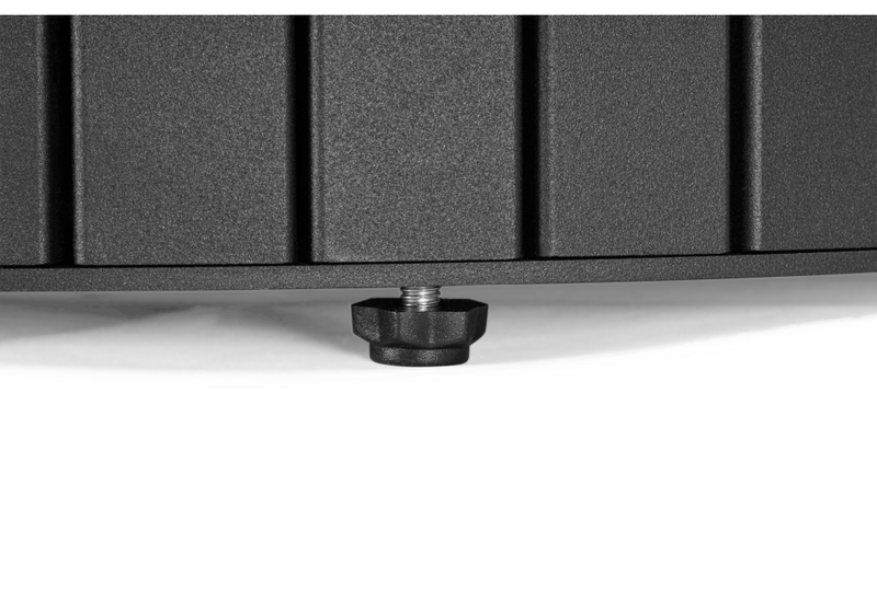 Керамический стол, Лорен 100(140) snow white / черный