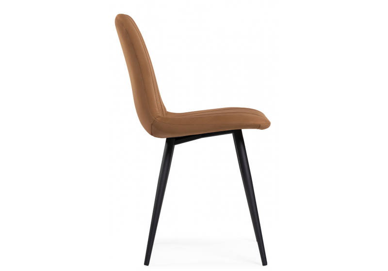 Стул на металлокаркасе, Дани терракотовый (zd 432) / черный np