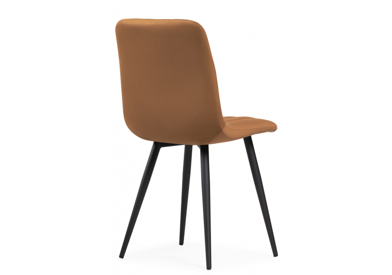 Стул на металлокаркасе, Дани терракотовый (zd 432) / черный np