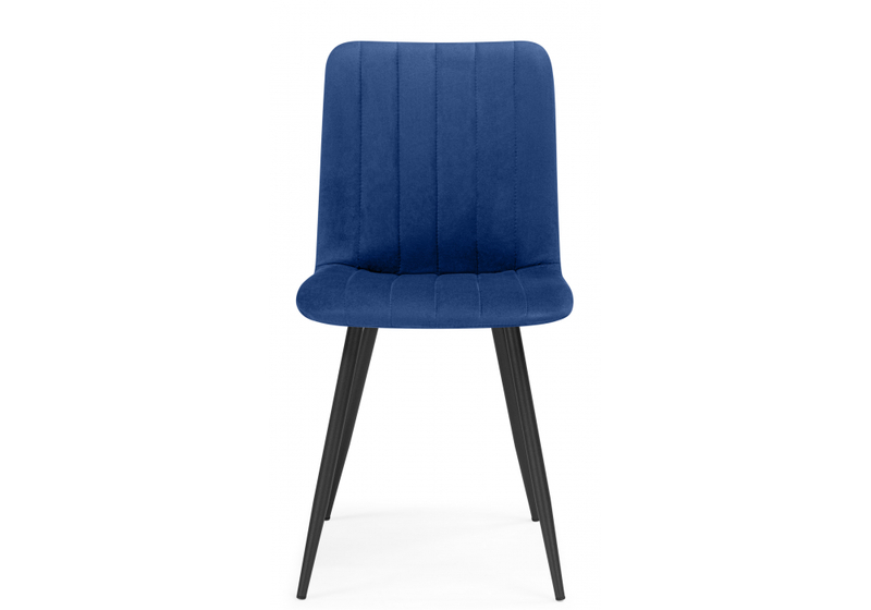 Стул на металлокаркасе, Дани синий (zd 798) / черный np