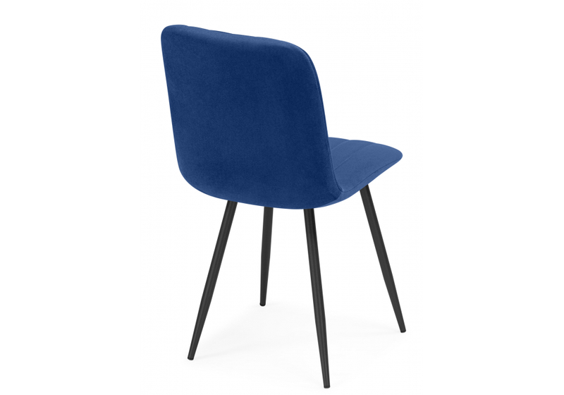 Стул на металлокаркасе, Дани синий (zd 798) / черный np