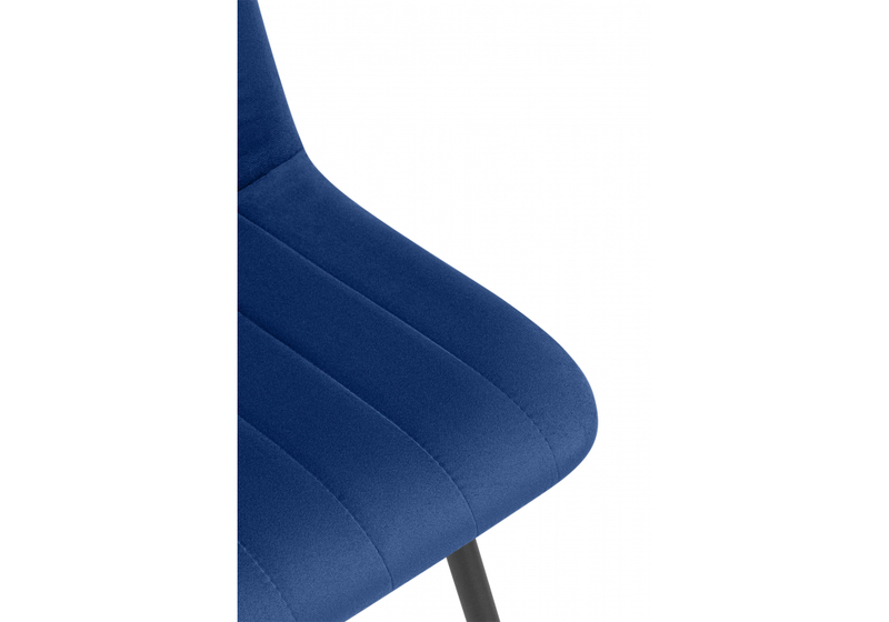 Стул на металлокаркасе, Дани синий (zd 798) / черный np