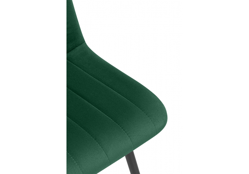 Стул на металлокаркасе, Дани зеленый (zd 667) / черный np